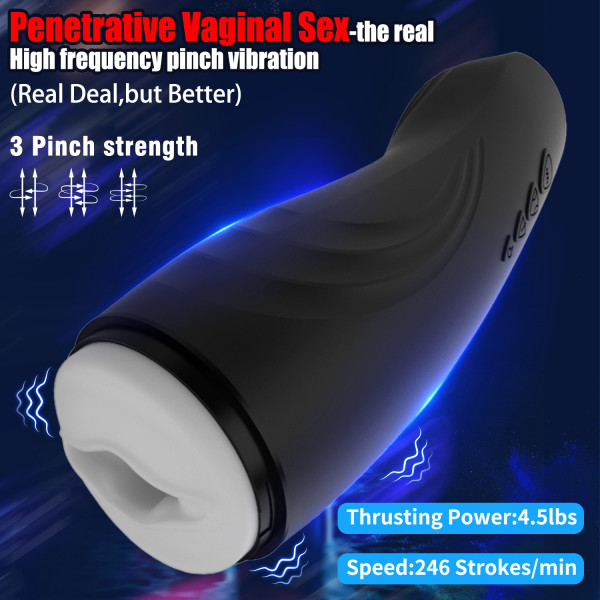 1 Automatic Male Masturbators : Black Hole Stroker