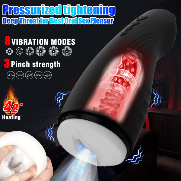3 Automatic Male Masturbators : Black Hole Stroker