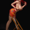 169cm(5ft6) D-cup Hybrid Love Doll Apirl, PleasureZoom Silicone Head In Stock