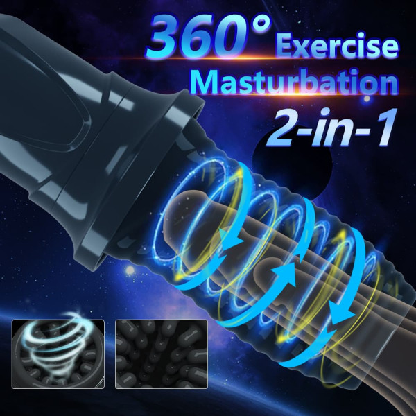 黑钻主图2 Automatic Male Masturbators : Black Diamond Stroker